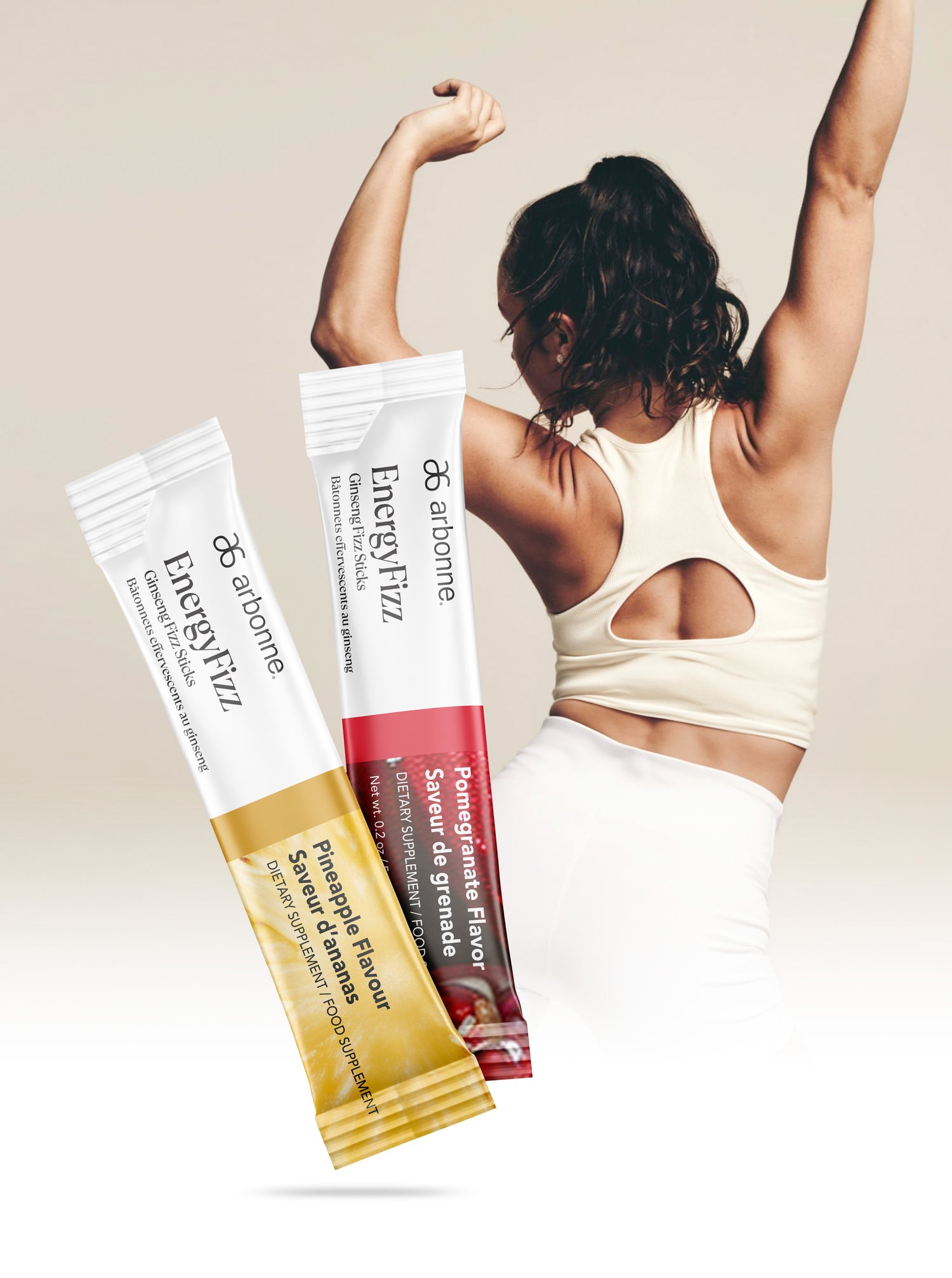 Arbonne Energy Fizz - Woman Dancing