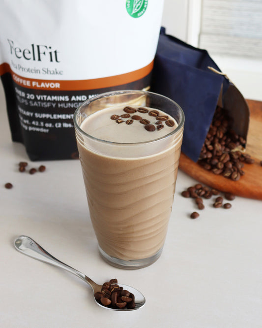 Arbonne Vegan Coffee FeelFit Protein Shake 