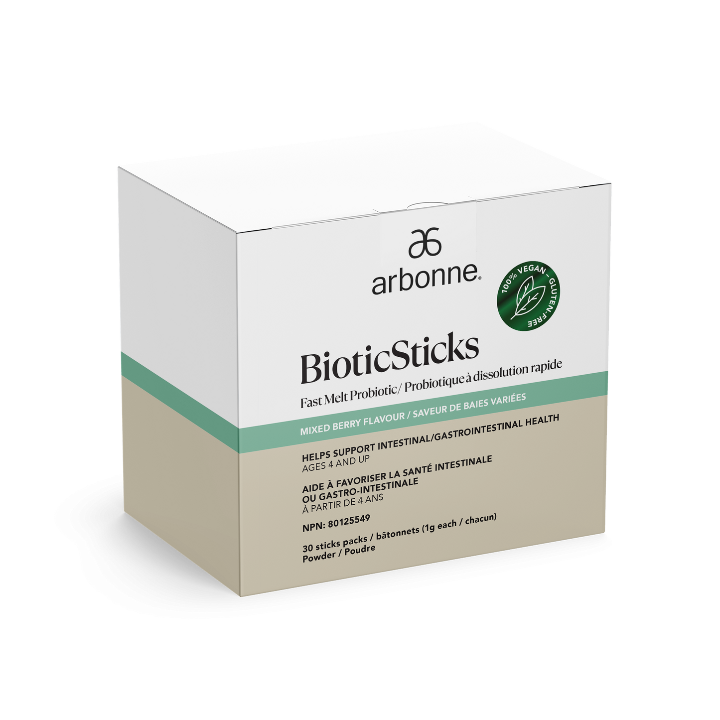 BioticSticks Probiotique à fusion rapide