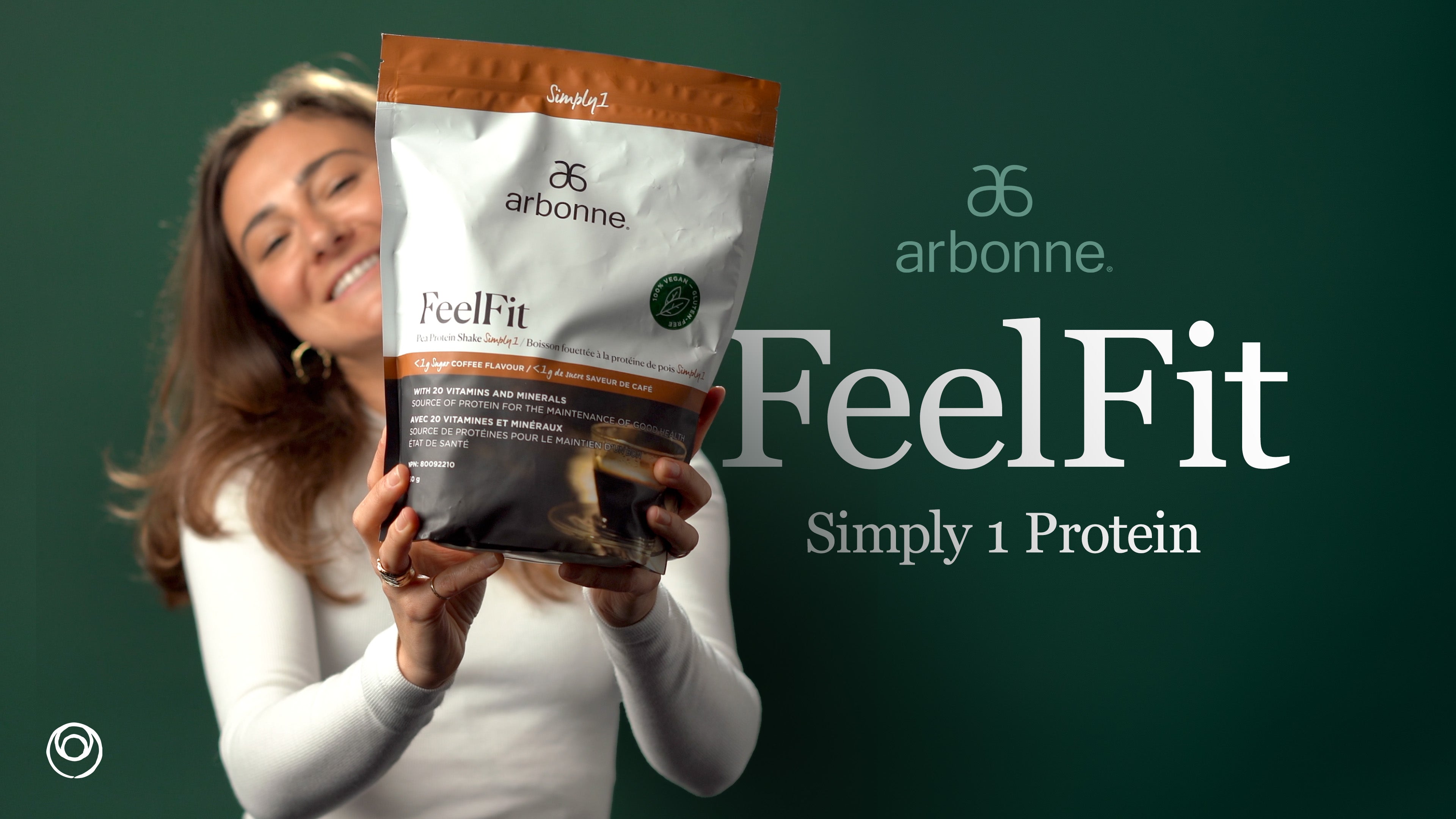 Charger la vidéo : Arbonne FeelFit Simply 1 Protein Video Review by Alex-Sandrine Nadeau from MindBodySkin.ca